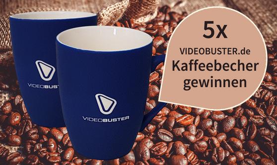 Gewinnspiel Kaffeebecher: Gewinne deinen VIDEOBUSTER Kaffeebecher!