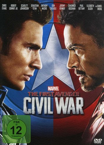 Captain America 3 - The First Avenger: Civil War (DVD), gebraucht
