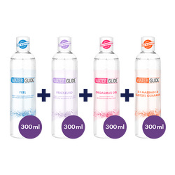 Gleitmittel-Set für vielseitige Liebesspiele, 1.200 ml