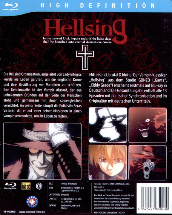 Hellsing - Gesamtausgabe - Steelbook - Special Edition (Blu-ray Disc)