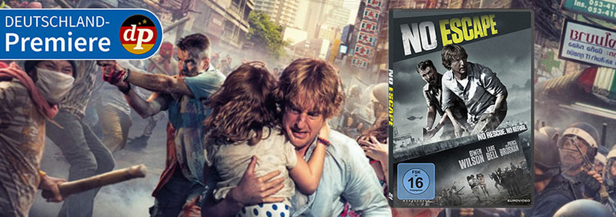 No Escape: Deutschland-Premiere mit Owen Wilson