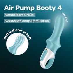 Satisfyer Air Pump Booty 4, 18,5 cm
