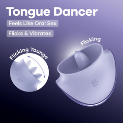 Satisfyer Tongue Dancer, 9,5 cm