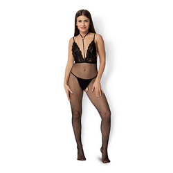 Net and Lace Bodystocking