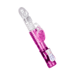 Stoßender Perlenvibrator, 25,5 cm