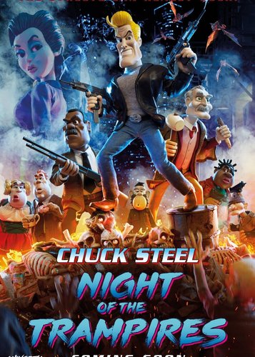 Chuck Steel - Night of the Slumpires - Poster 2
