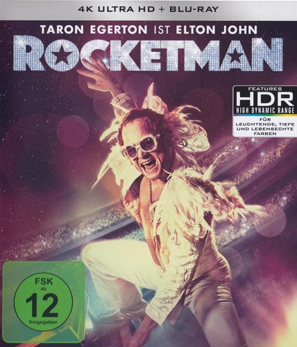 Rocketman (4K UHD), gebraucht, ohne Cover