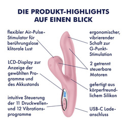 Satisfyer ‘Pro+ G-Spot Generation 2’, 22 cm