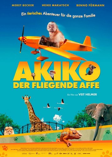 Akiko, der fliegende Affe - Poster 1
