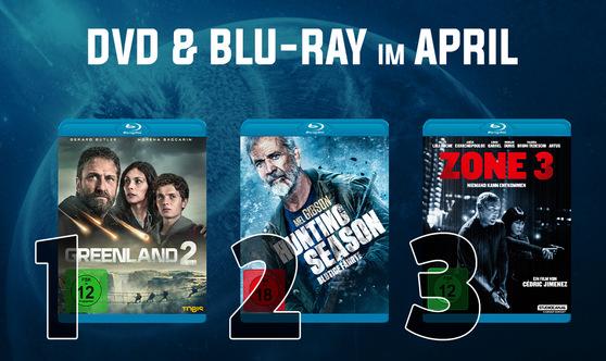 DVD &amp; Blu-ray Charts April 2026: Sehen bedeutet glauben: hier kommen eure Top 10 Filmhits