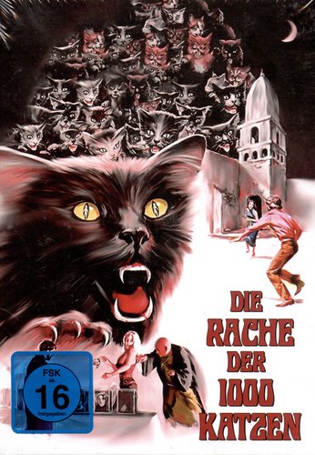 DIE RACHE DER 1000 KATZEN - Mediabook - COVER A limitiert auf 250 Stück (Blu-ray Disc)
