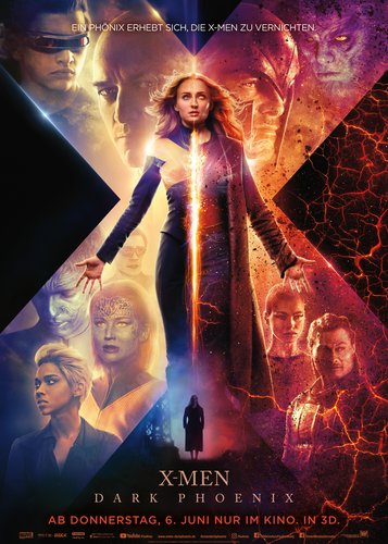 X-Men - Dark Phoenix - Poster 1