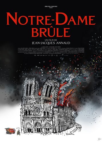 Notre-Dame in Flammen - Poster 4