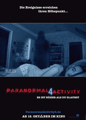 Paranormal Activity 4 - Poster 1