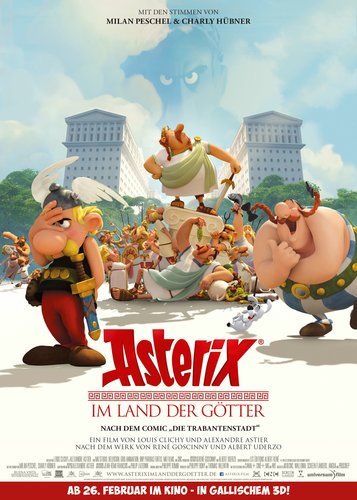 Asterix im Land der Götter - Poster 1