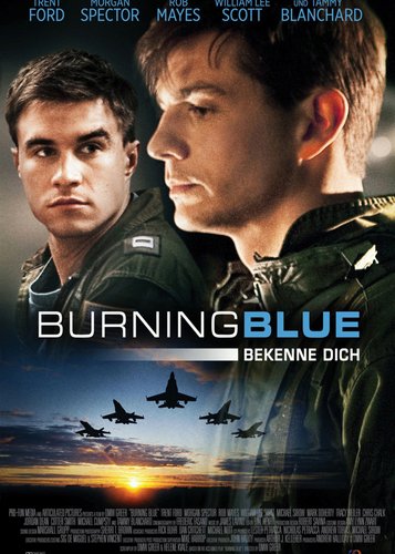Burning Blue - Poster 1