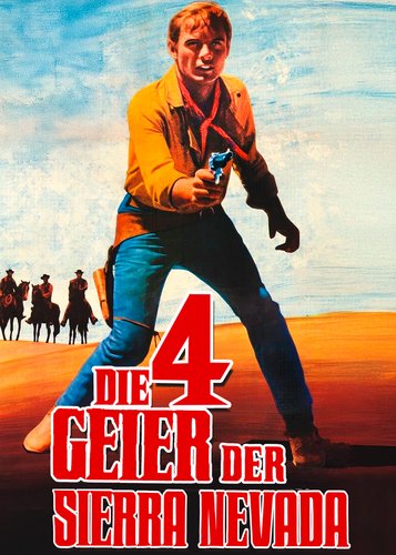 Die unerbittlichen Vier - Die 4 Geier der Sierra Nevada - Poster 2