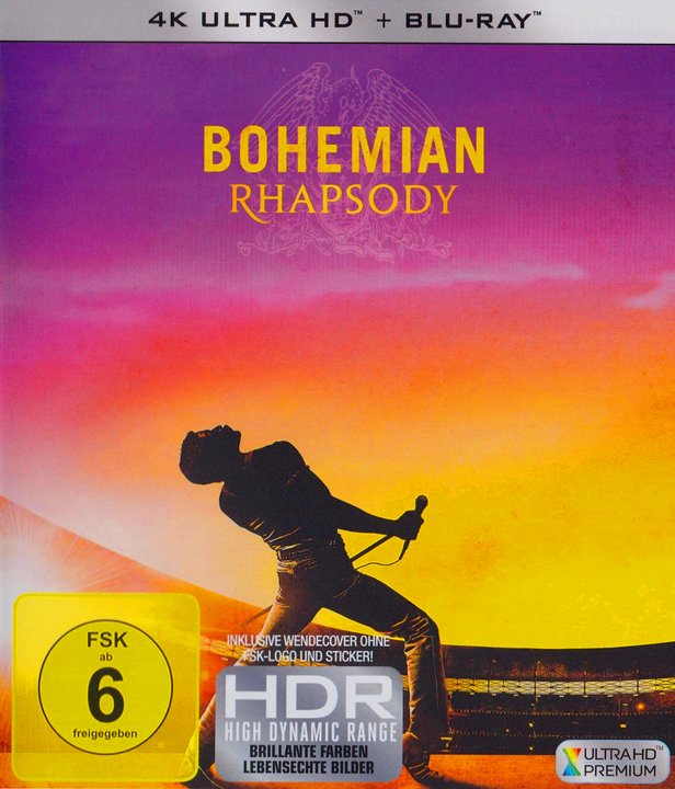 Bohemian Rhapsody (4K UHD), gebraucht, ohne Cover