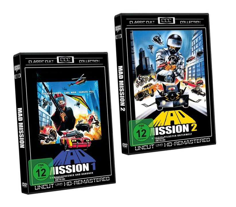 Mad Mission Doppelpack 1+2 (DVD)