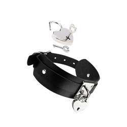 Heart-Lock-Key Collar