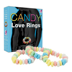 Candy Love Rings, 3 Stück