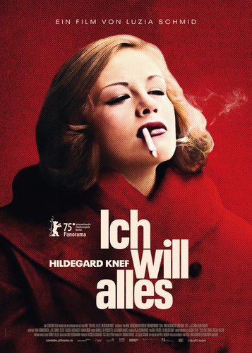 Ich will alles. Hildegard Knef - Poster 1