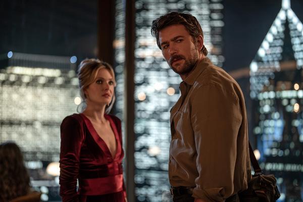 Meghann Fahy und Brandon Sklenar in DROP - TÖDLICHES DATE (USA 2025) © Blumhouse