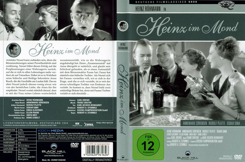 Heinz im Mond DVD oder Bluray leihen VIDEOBUSTER.de