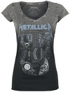 Metallica Ouija Guitar T-Shirt schwarz grau powered by EMP (T-Shirt)