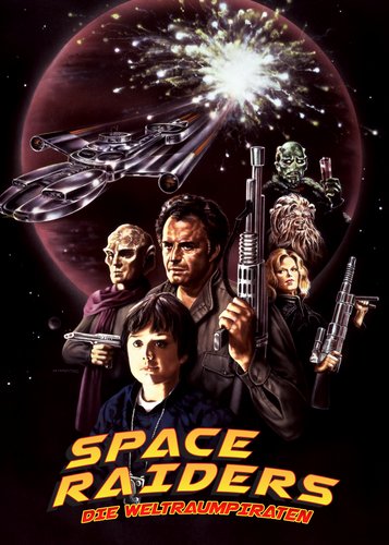 Space Raiders - Die Weltraumpiraten - Poster 2