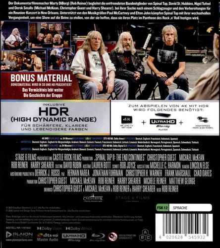 This is Spinal Tap 2 (Blu-ray 4K Ultra HD)