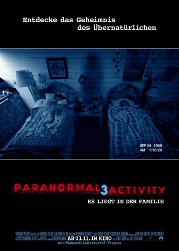 Paranormal Activity 3 - Poster 1