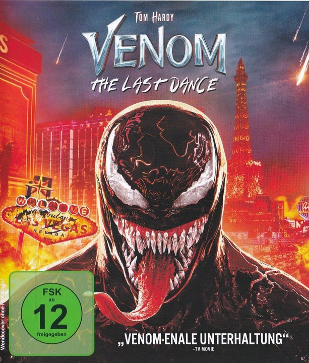 Venom 3 - The Last Dance (Blu-ray), gebraucht, ohne Cover