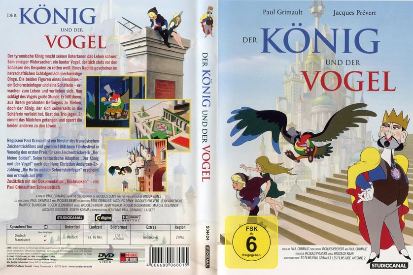 Der König und der Vogel DVD oder Bluray leihen VIDEOBUSTER.de