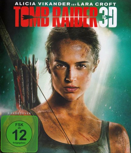 Tomb Raider (Blu-ray 3D), gebraucht, ohne Cover