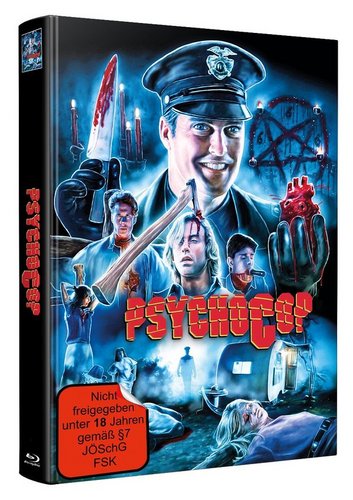Psycho Cop – Wattiertes Mediabook (Blu-ray Disc)