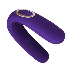 Paarvibrator Classic 2 aus Silikon, 8,5 cm