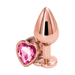 Rose Gold Heart M, 7 cm