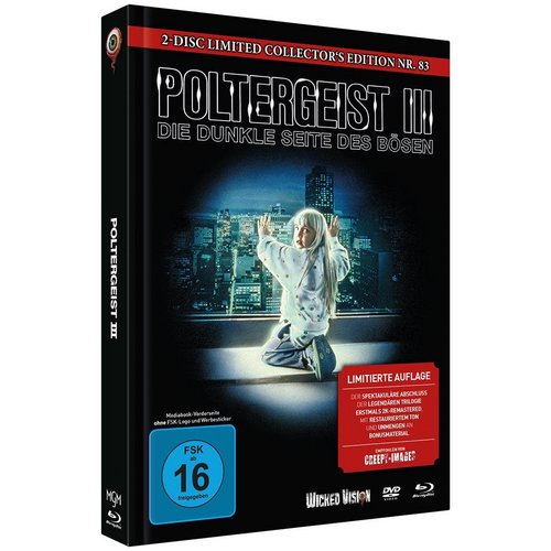 Poltergeist 3 - Die dunkle Seite des Bösen - Mediabook - Cover D - Limited Collector‘s Edition Nr. 83 (Blu-ray Disc)