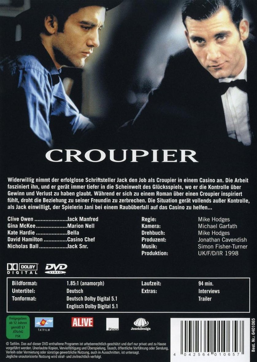 Croupier Film Croupier Film