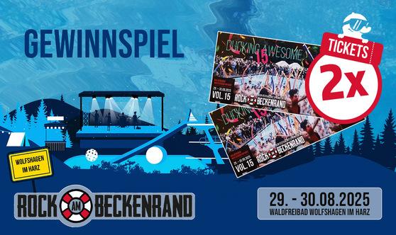 Gewinnspiel: Rock am Beckenrand 2025: Abtauchen, eintauchen und gewinnen - Macht mit!
