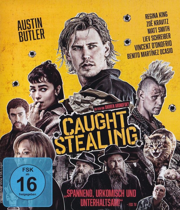 Caught Stealing (Blu-ray), gebraucht, ohne Cover