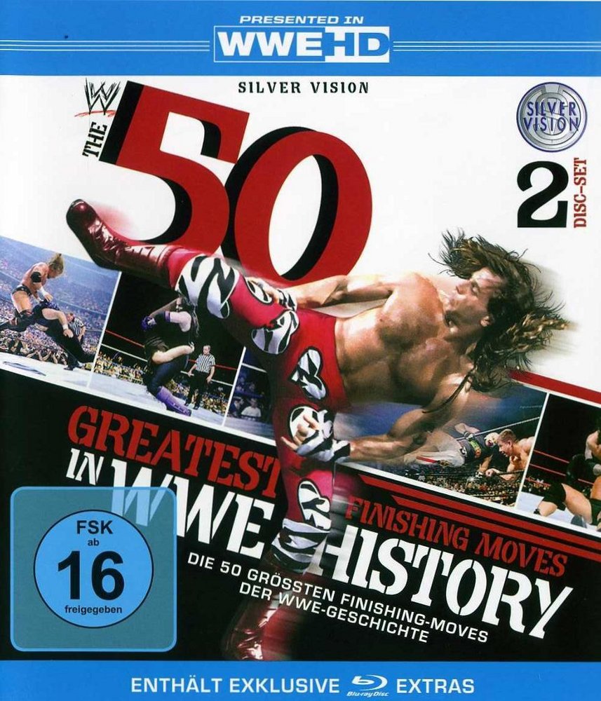 WWE Die 50 größten FinishingMoves der WWEGeschichte DVD oder Blu