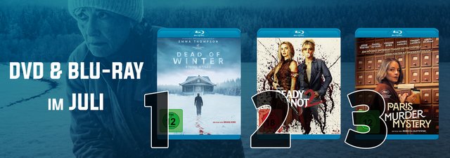 Die DVD & Blu-ray Charts Juli 2026: Der Juli war cool in eurem Heimkino - eure Top 10!