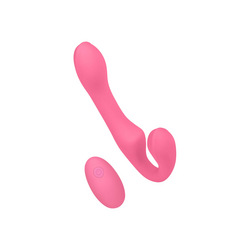 Silikon-Rabbitvibrator mit Funkfernbedienung, 20 cm