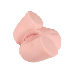 Naturnaher Masturbator mit 2 Liebesöffnungen, 24,5 cm