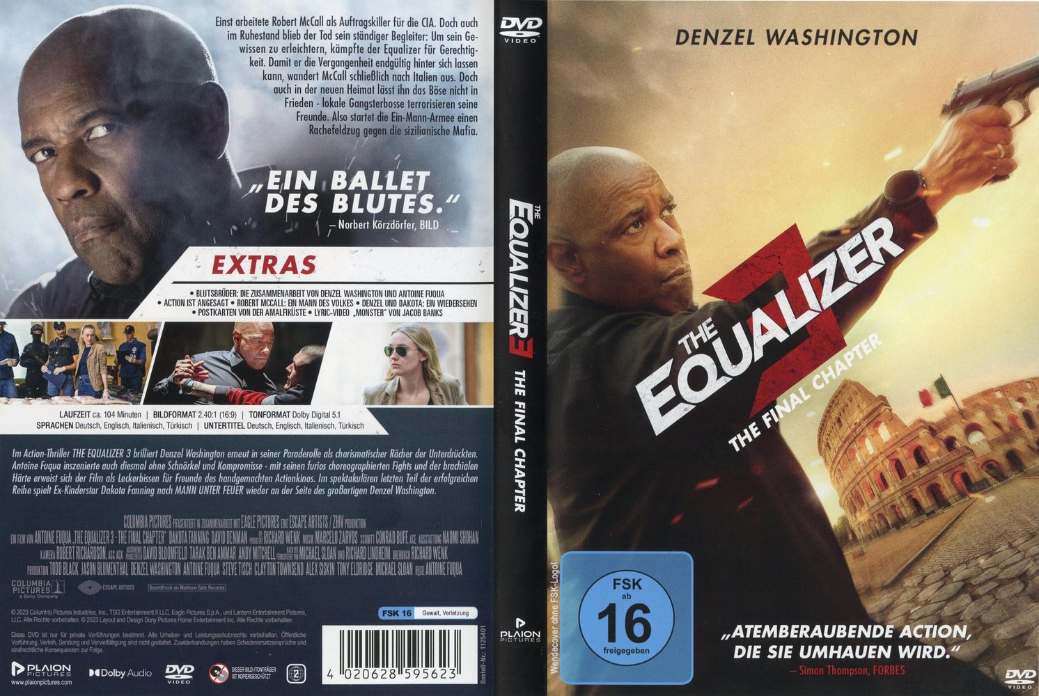 The Equalizer 3 - The Final Chapter auf DVD - jetzt bei bücher.de