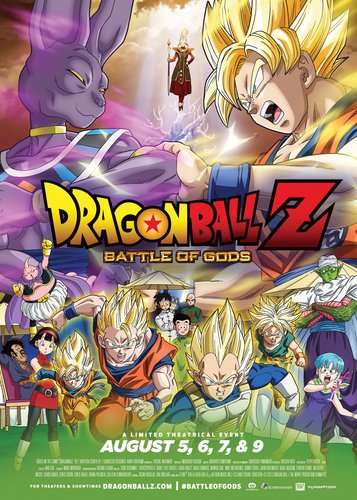 Dragonball Z - Movie 14 - Kampf der Götter - Poster 1