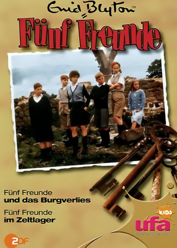 Fünf Freunde 04 - Fünf Freunde und das Burgverlies & im Zeltlager - Poster 1