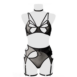 Erotisches Bra-Set, 3 Teile